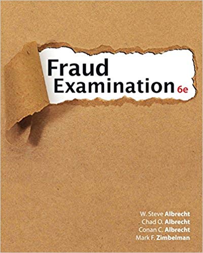 Fraud Examination 6th Edition